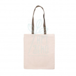 Еко-сумка, бавовна невибілена, 38х42 см, ручки хакі 70 см, ROSA Talent