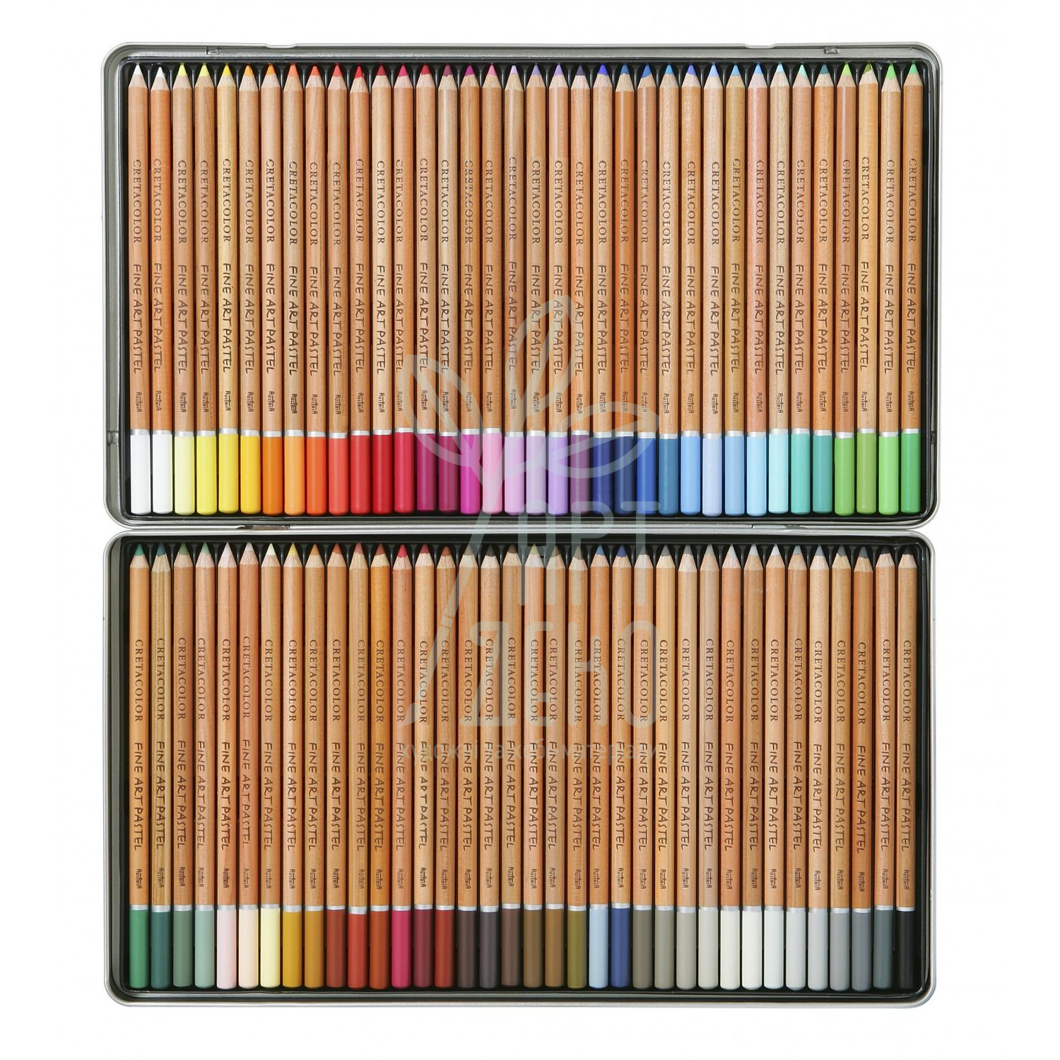 Набір олівців пастельних Fine Art Pastel, в металевій коробці, 72 шт., Сretacolor