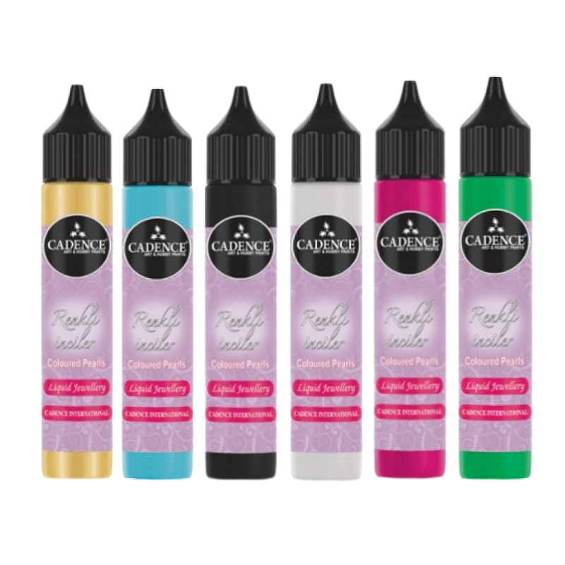 Контур ефект перлин Colored Pearls, 25 мл, Cadence