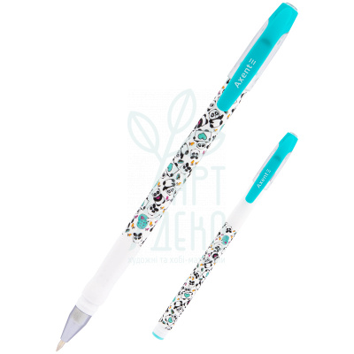 Ручка кулькова Pandas, 0,5 мм, синя, Axent