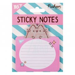 Блок паперу для нотаток з клейким шаром "Pusheen", 40 л., Yes