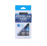 Набір фарб для фарфору Art Nation, 12х15 мл, + 2 пензлі, Josef Otten