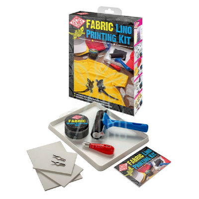 Набір інструментів для ліногравюри Fabric Lino Printing Kit, 10 предметів, Essdee