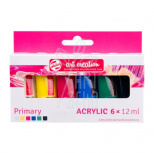 Набір акрилових фарб ArtCreation Primary, 6х12 мл, Royal Talens