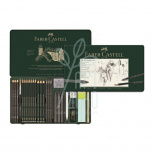 Набір для графіки PITT Graphite Set, 26 предметів, Faber-Castell