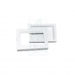 Коробка подарункова з віконцем, 20х13х5 см, біла, Україна