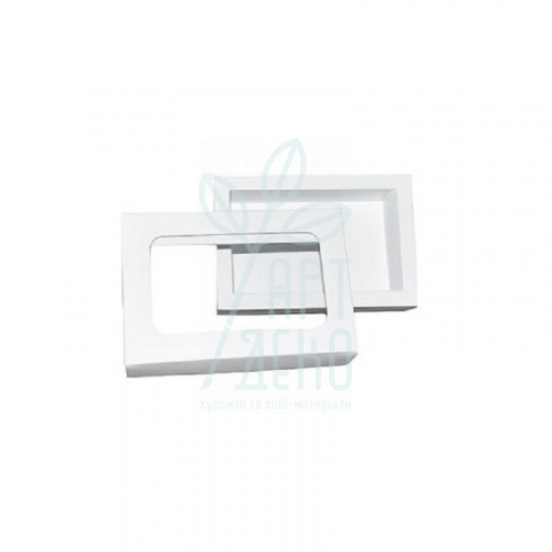 Коробка подарункова з віконцем, 20х13х5 см, біла, Україна