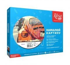 Набір для розпису за номерами "Вінтаж", 35х45 см, ROSA START
