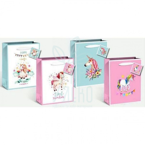 Пакет подарунковий, серія "Дитячі мрії 2", 32х26х12,5 см, Україна