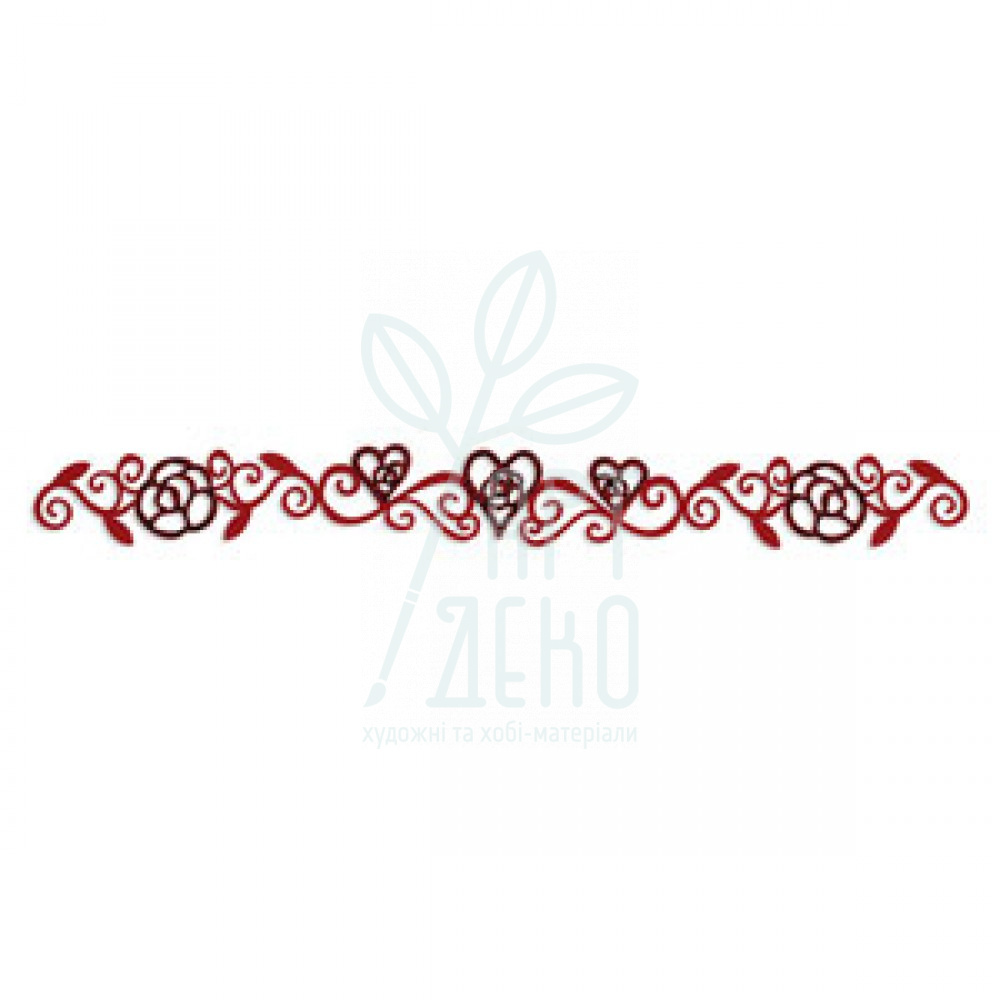 Набір ножів для скрапбукінгу Decorative Strip Die-Vintage Vine, Sizzix