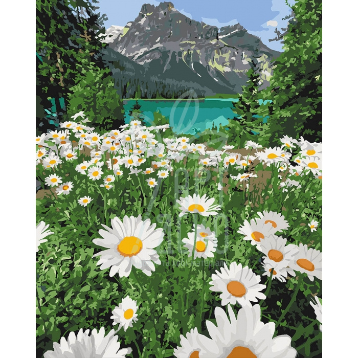 Набір для розпису за номерами "Краса природи", 40х50 см, Ідейка