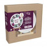 Набір для розпису за номерами "Sweet Home", Ø 15 см, з мольбертом, ROSA Start