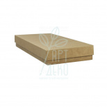 Коробка декоративна, крафткартон "Галстук", 25х10х3 см, Україна