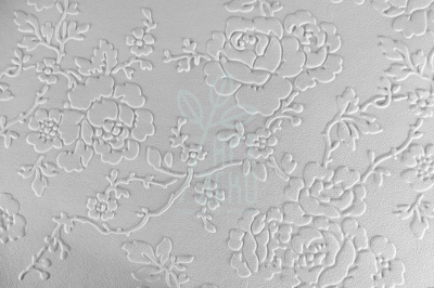 Папір текстурований тиснений "Орнамент 8", білий, 13х18 см, Україна