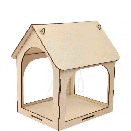 Годівничка 2, фанера, 26х20х26,5 см, Rosa