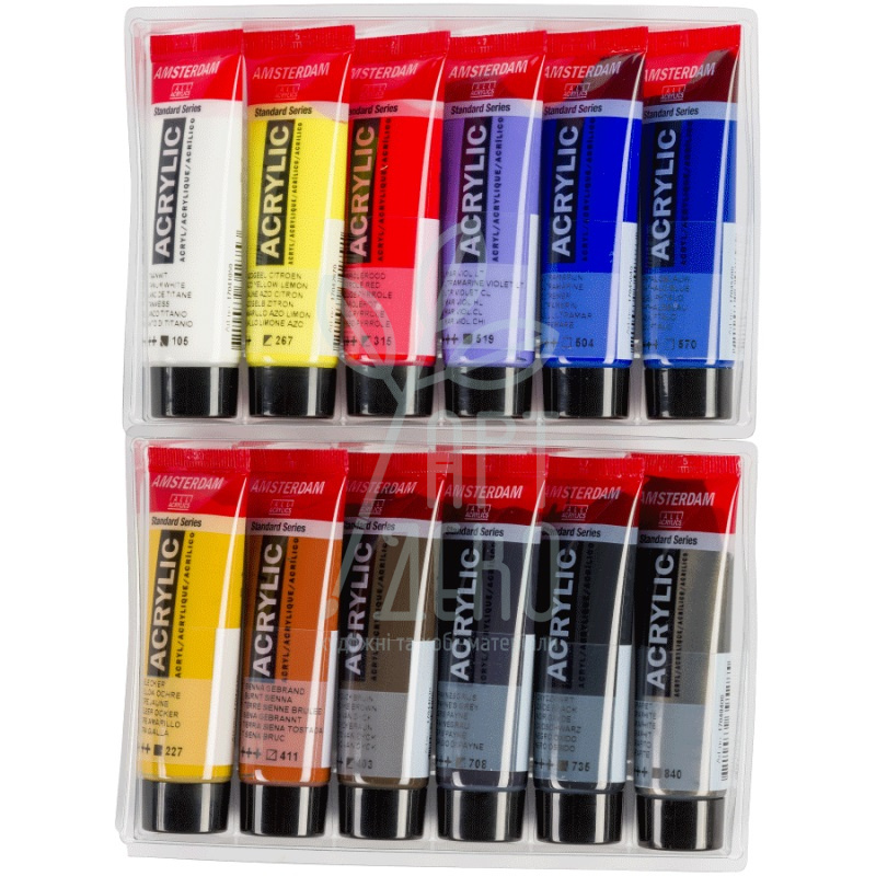 Набір акрилових фарб AMSTERDAM URBAN LANDSCAPE, 12х20 мл, Royal Talens