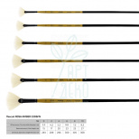 Пензель Щетина віялова Amber 2306FN, д. р., ROSA