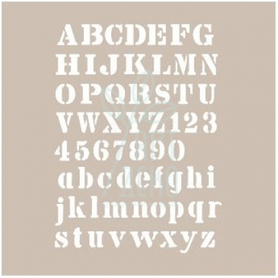 Трафарет, серія A4 Stensil, AS-430, 21х30 см, Cadence