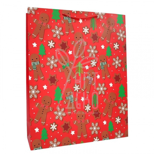 Пакет подарунковий "Святкуємо разом", 41х53х15,5 см, Україна