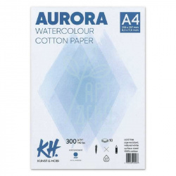 Склейка для акварелі Aurora Watercolour CP, 100% бавовна, 300 г/м2,...