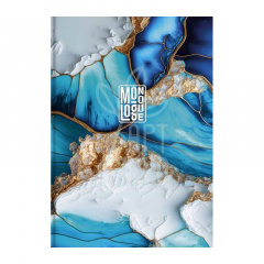 Зошит для записів, А4 (21х29,7 см), матова ламінація, кремовий блок, лінійка, 80 л, Школярик