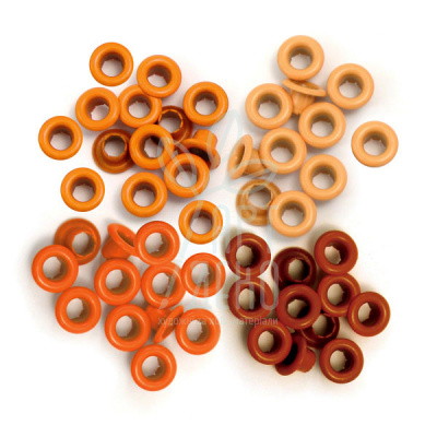 Люверси "Standart Eyelets - Aluminum Orange", WeRMemory Keepers