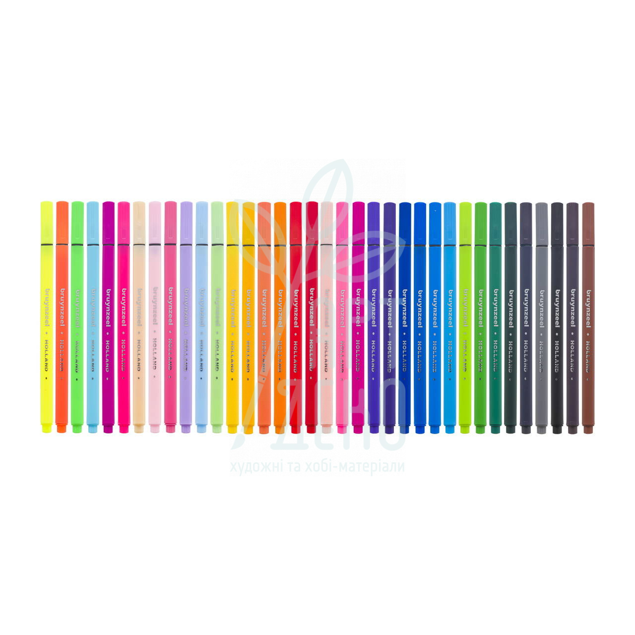 Набір лайнерів Fineliners Mix, 36 кол., Bruynzeel