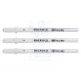 Набір ручок гелевих Gelly Roll Basic 08 Medium White, 3 шт, Sakura