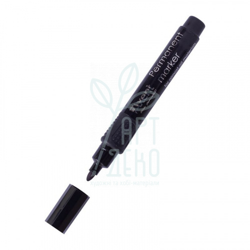 Маркер перманентний 2541-A, круглий, Чорний, 2 мм, Axent