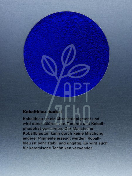 45700 Пігмент, Кобальт синій, темний, 25 г, Kremer