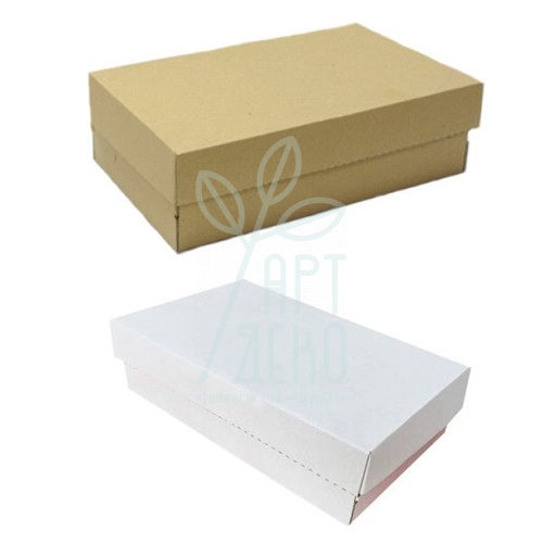 Коробка подарункова, гофрокартон, 29,5х18,1х9,1 см, Україна