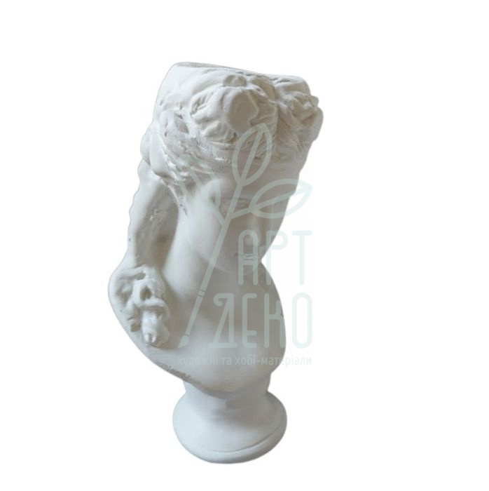 Гіпсова фігура-кашпо "Аріадна", 16х9 см, Україна