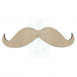 Набір заготовок "Краватка Вуса", фанера, 12х3,5 см, 5 шт., ROSA Talent