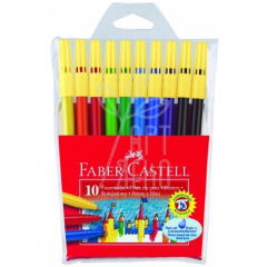 Набір фломастерів 45 F, 10 шт., Faber-Castell