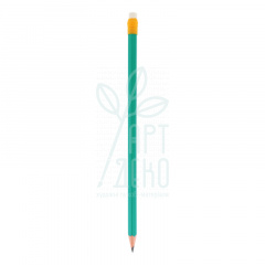 Олівець графітний з гумкою Evolution, HB, BIC