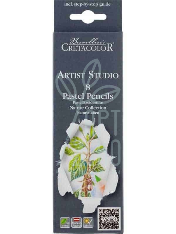 Набір олівців пастельних Artist Studio Line "Пейзаж", 8 шт, Cretacolor