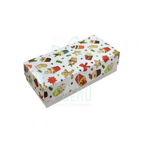 Коробка подарункова "Різдвяні солодощі", 20х10х5 см, Україна