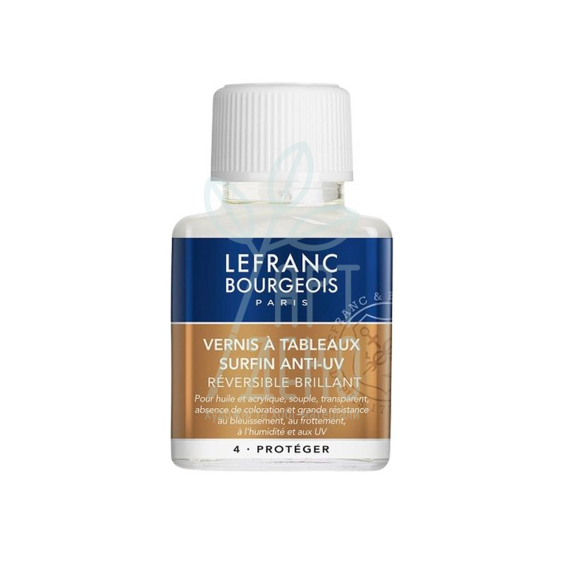 Лак для олії та акрилу Surfin Varnish Anti-UV, 75 мл, Lefranc