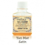 Лак яхтовий декоративний Yacht Varnish Satin, сатиновий, 100 мл, Cadence