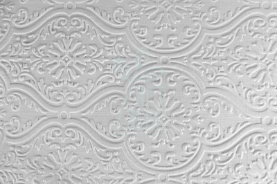Папір текстурований тиснений "Орнамент 9", білий, 13х18 см, Україна