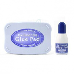 Набір клеєва подушечка + заправка Glue Pad & Inker Set, Tsukineko Набір клеєва подушечка + заправка Glue Pad & Inker Set, Tsukineko