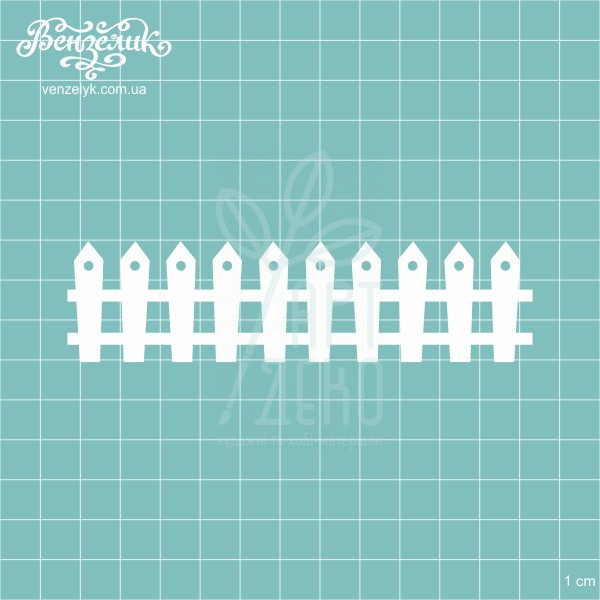 Чипборд "Паркан 02", Вензелик