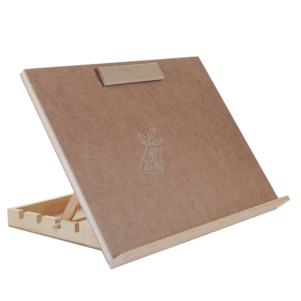 Мольберт-планшет настільний, ДВП, А3, 44х30х34 см, ROSA Talent