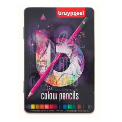 Набір олівців кольорових Teens, 12 шт., Bruynzeel