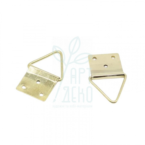Петля для картин, золото, 16х32 мм, Китай