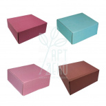 Коробка подарункова, гофрокартон, 21х19,5х8,7 см, Україна