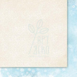 Папір для скрапбукінгу 30х30 см Królowa sniegu 04, Galeria Papieru