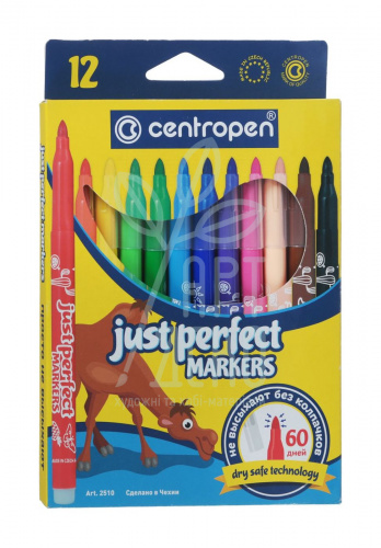 Набір фломастерів Perfect, 12 шт, Centropen