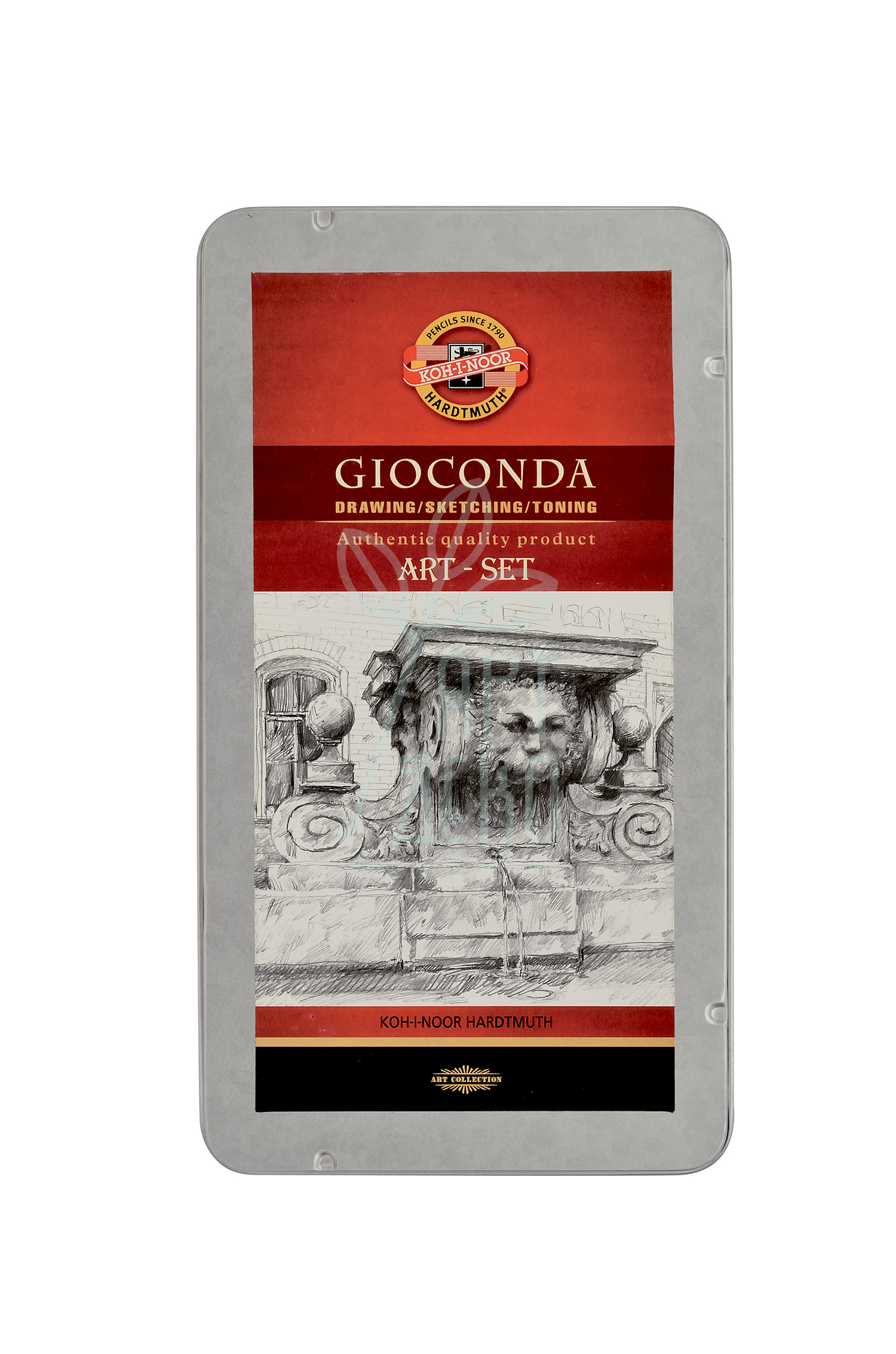 Набір для графіки Gioconda, металева коробка, 11 предметів, KOH-I-NOOR