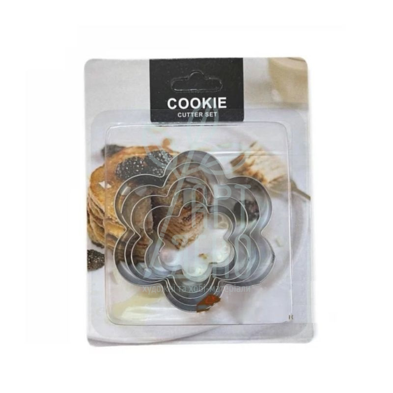 Набір катерів металевих "Квіточки", 5 шт, Китай